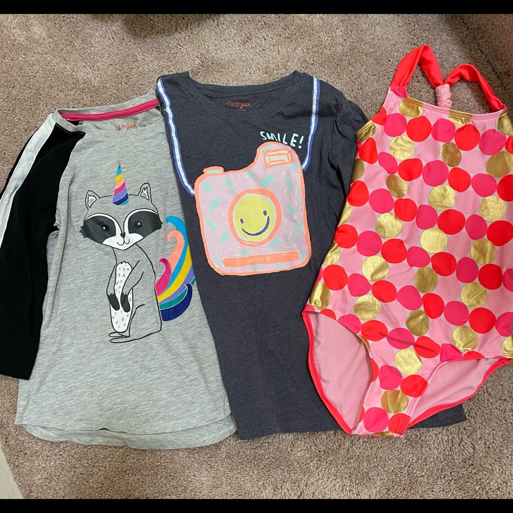 🥳 Cat & Jack Girls Bundle (L-10/12)